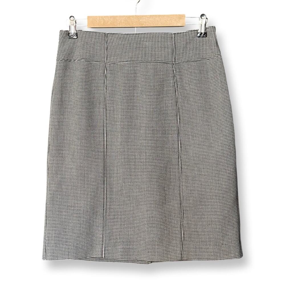 Worthington Houndstooth Short Skirt
